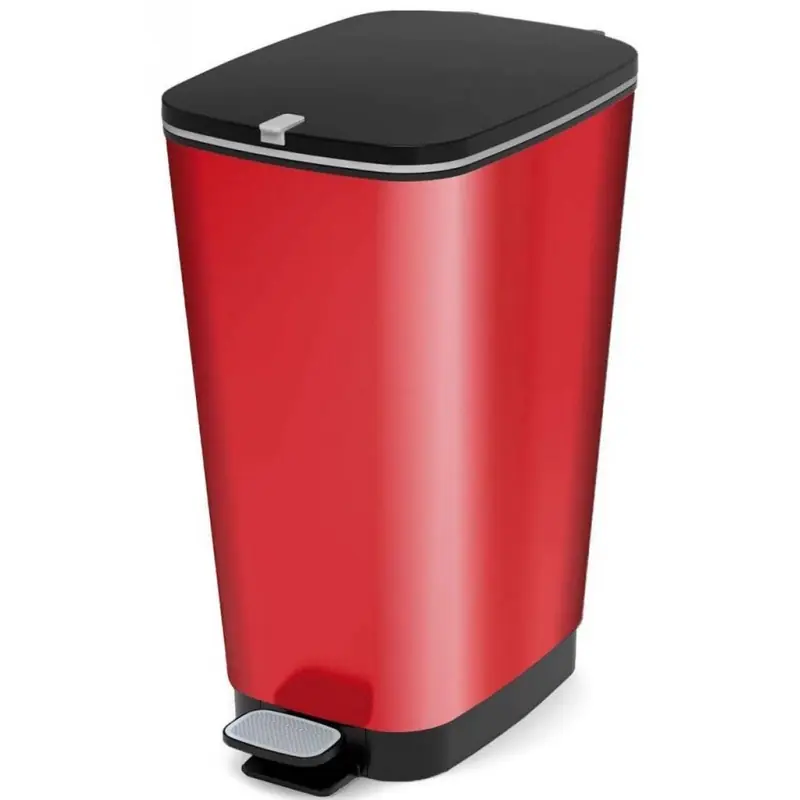 Neu KIS CHIC BIN L 45L Treteimer 29 x 44,5 x 60,5 cm rot