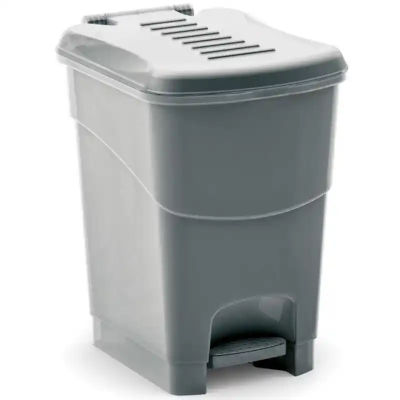 KIS KORAL L 20L Treteimer 25,5x34x40,5cm grau Abverkauf