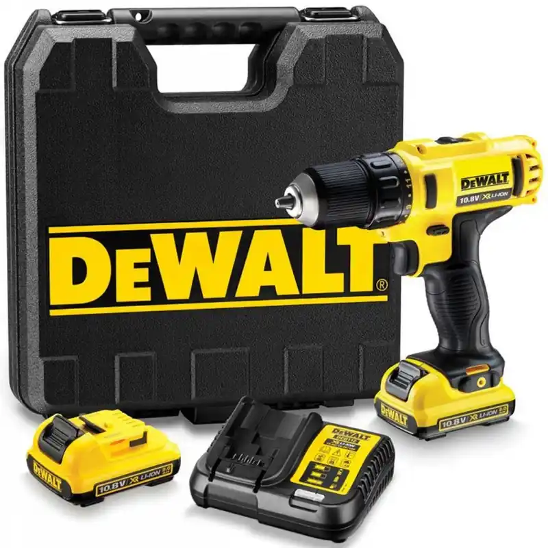 Billig DeWALT DCD710D2-QW Bohrschrauber 24Nm XR (12V/2x2,0Ah) koffer