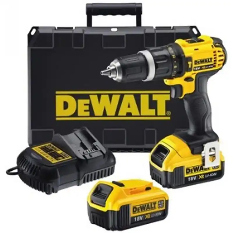 Versand Am Gleichen Tag DeWALT DCD785M2-QW Akku-Schlagbohrschrauber XR (60Nm/18V/2x4,0Ah) koffer