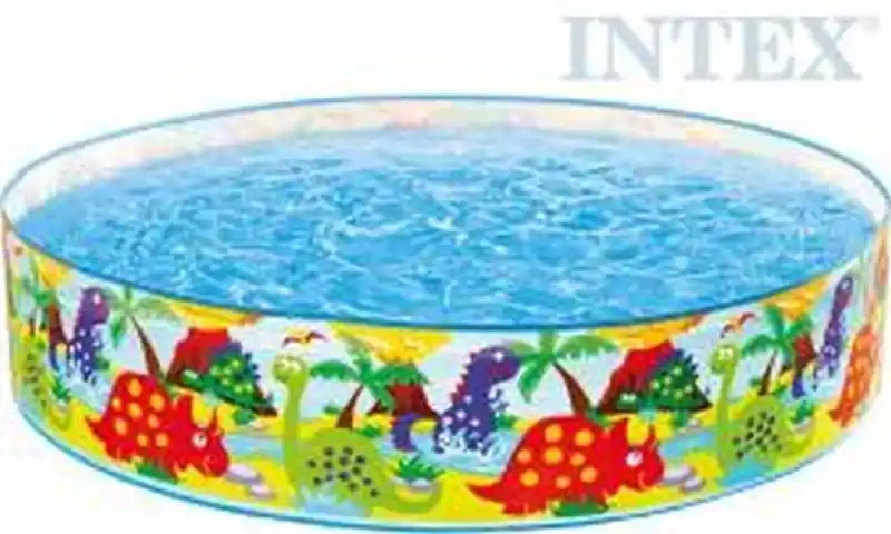 Neu Im Sortiment INTEX Snap-Set-Poo Dino SnapSet Pool 158474NP