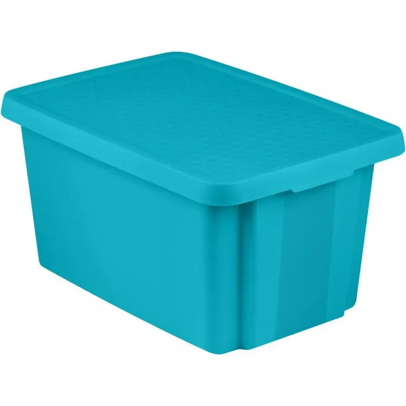 Geprüft CURVER ESSENTIALS 26L Aufbewahrungsbox 34 x 44 x 27 cm blau 00755-656