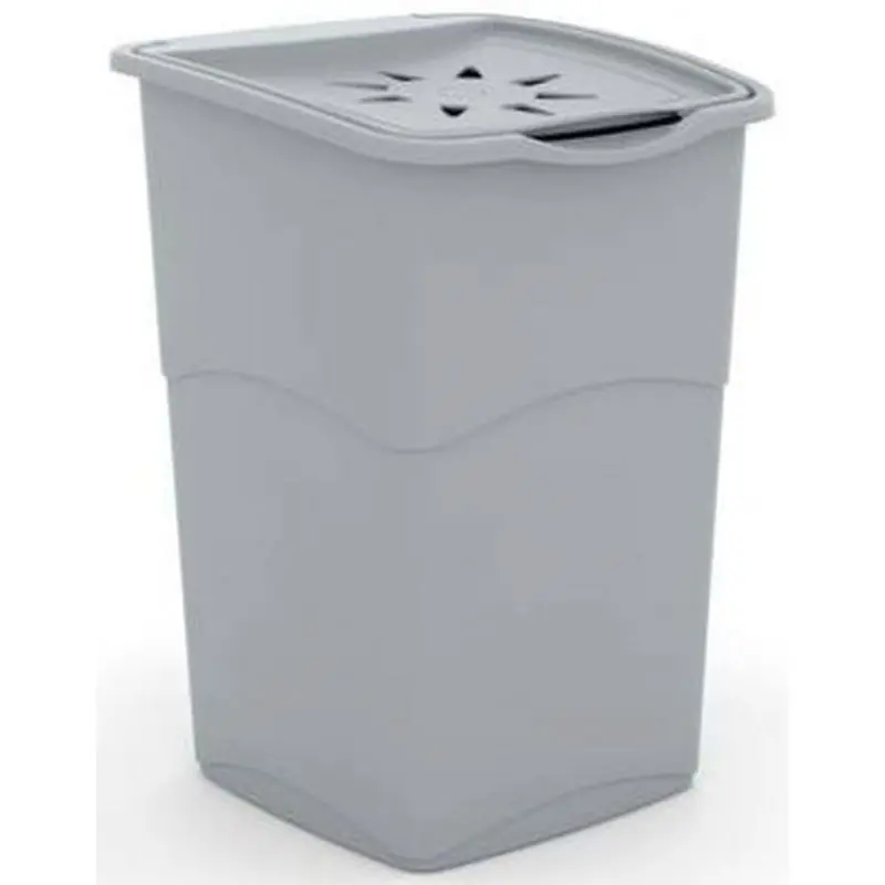 KIS KORAL 47L Wäschekorb 38x37x53cm grau Must-Have
