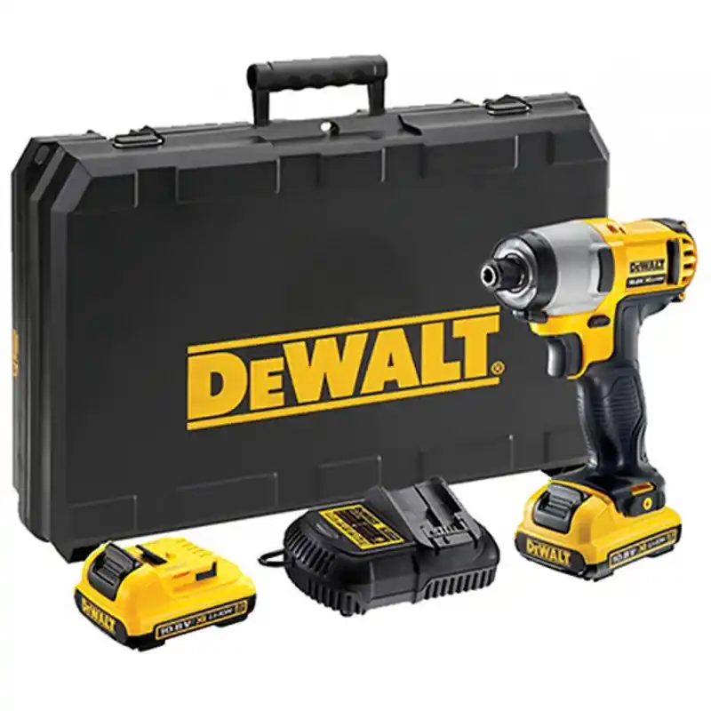 DeWALT DCF815D2-QW Akku-Schlagschrauber 1/4" (107Nm/10,8V/2x2Ah) koffer Knallerangebot