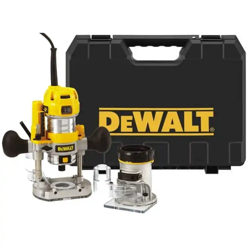 Top-Angebot DeWALT D26204K-QS Multifunktionsfräse 2v1 (900W/8mm) Koffer