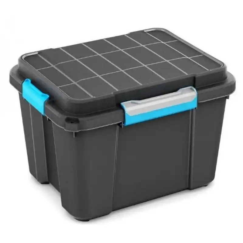 Aktuell KIS SCUBA BOX M 45L 49,5x39x34cm Schwarz / blau