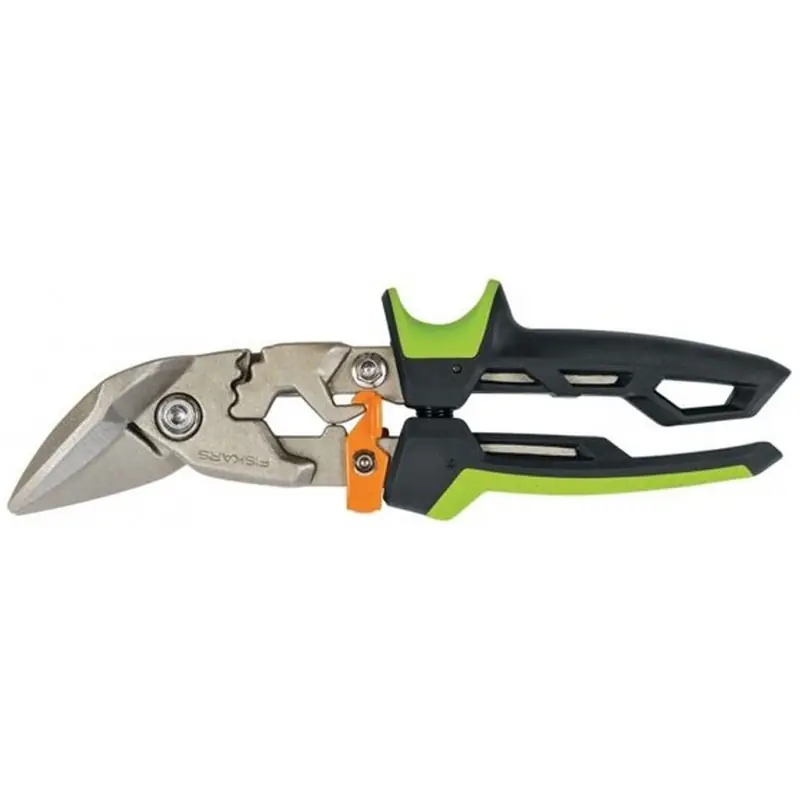Fiskars PowerGear Blechschere versetzter rechter Schnitt 24,3cm 1027210 Expressversand