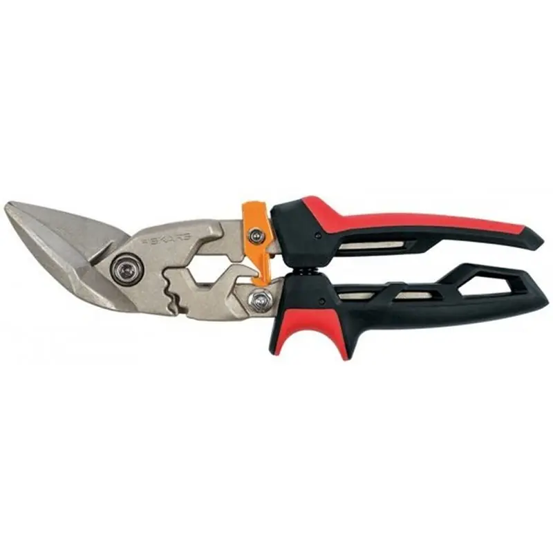 Fiskars PowerGear Blechschere versetzter linker Schnitt 1027211 Preiswert