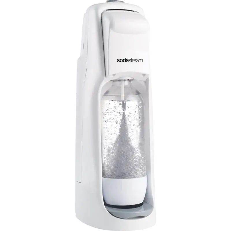 SodaStream JET + Flasche + Zylinder Trinkwassersprudler Wasseraufbereiter weiss Schneller Versand