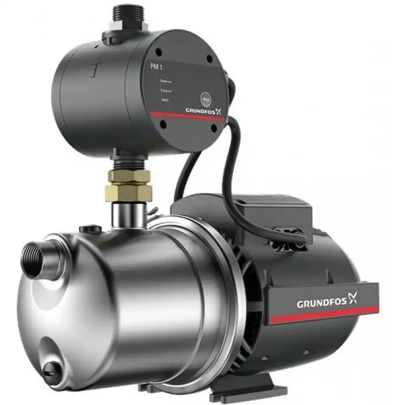 Grundfos JP 4-47 Hauswasserwerk + Drucksteuerung PM1 99515136 Markenprodukt