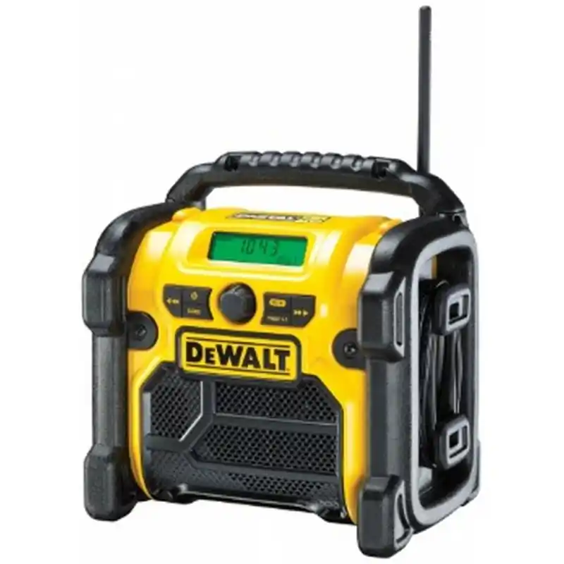 Top-Seller DeWALT DCR020-QW Akku Digital Radio 10.8-18V+220V, DAB+/FM