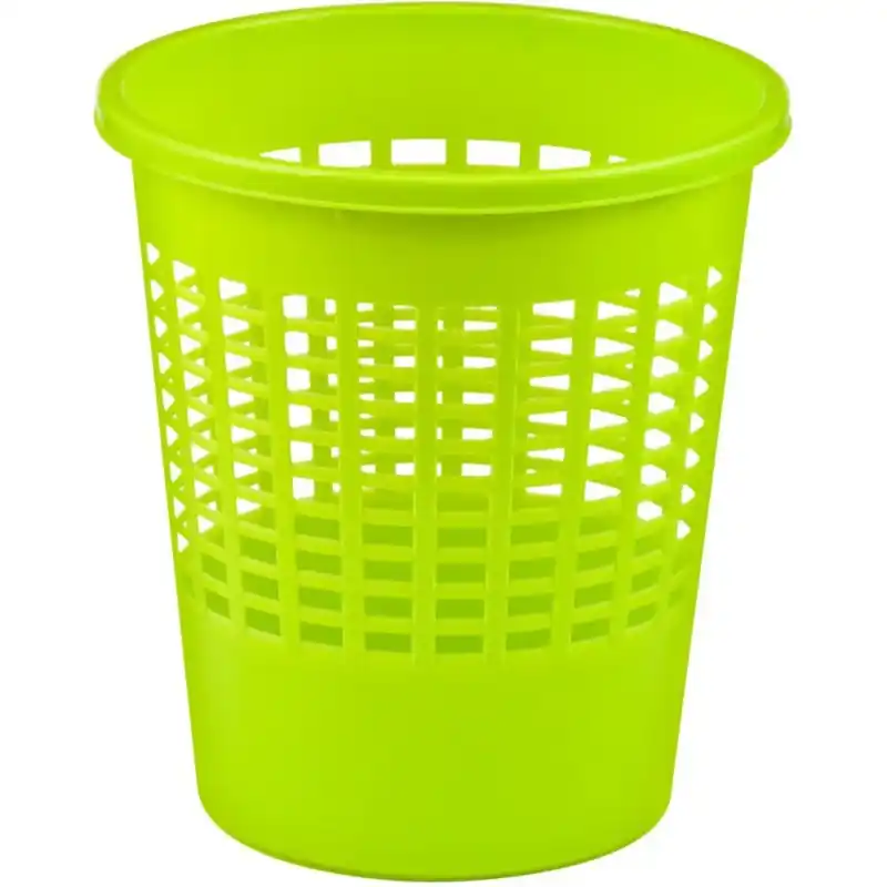 Abverkauf CURVER Papierkorb 11L, 27 x 27 x 29,5 cm grün 04022-999