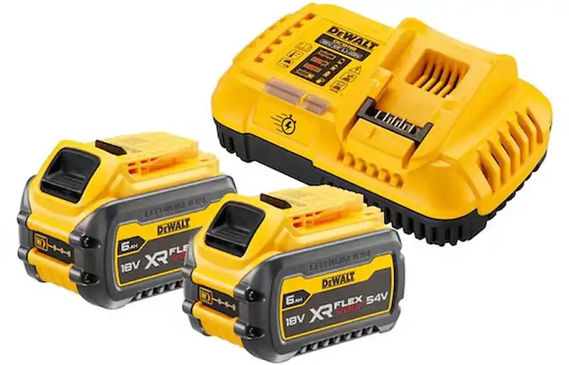 DeWALT DCB118T2-QW Akku Starter 54V Ladegerät DCB118 + 18V 2x6,0Ah Bestseller