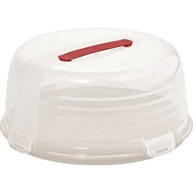 Knallerangebot CURVER Tortenbehälter, Kuchenbox 34,7 x 15,2 cm weiß 00416-128