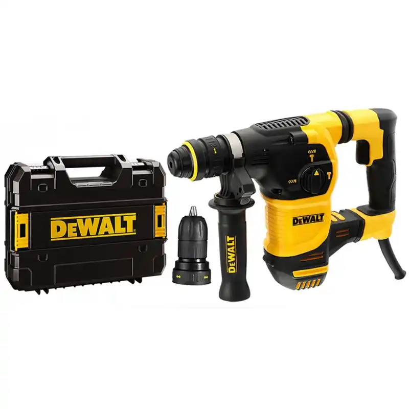 Meistverkauft DeWALT D25334K-QS Kombihammer mit Schnellwechsel-Bohrfutter SDS-Plus (950W/3,5J) Tstak