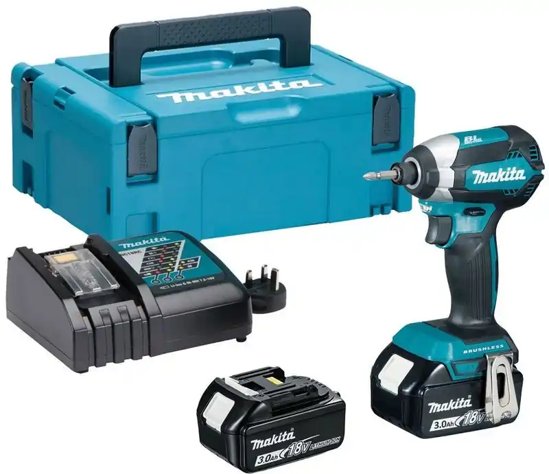 Makita DTD153RFJ Akku-Schlagschrauber 1/4" Li-ion Li-ion LXT 18V/3,0Ah, Makpac 2 Direkt Vom Hersteller