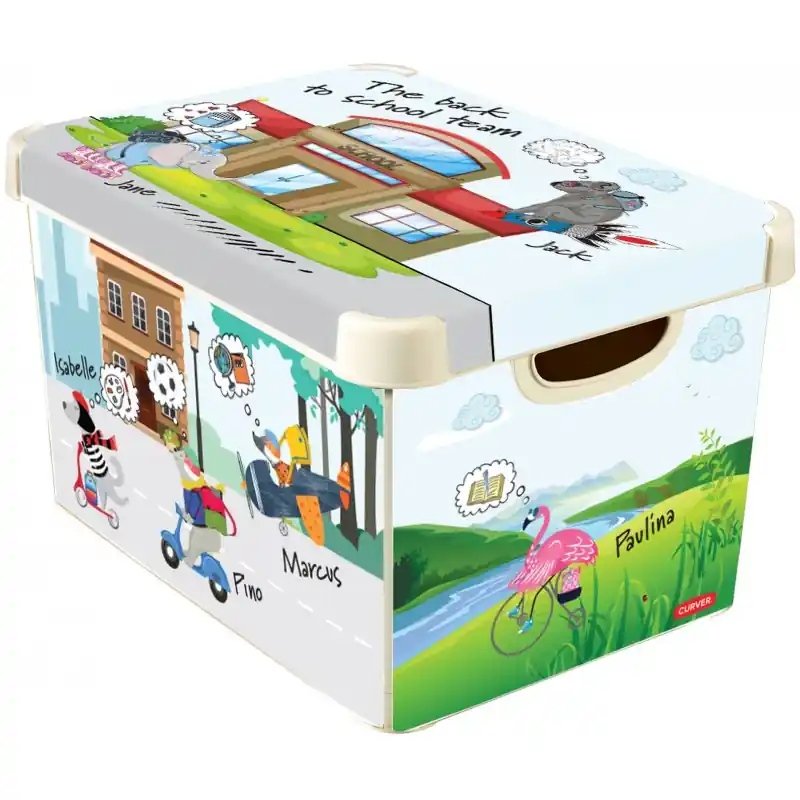 Jetzt Bestellen CURVER BACK TO SCHOOL L Aufbewahrungsbox 39,5 x 24 x 29,5 cm 04711-B82