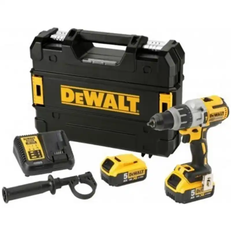 DeWALT DCD996P2-QW Akku-Schlagbohrschrauber 95Nm XR/XRP (18V/2×5,0Ah) im TSTAK-Koffer Preisknaller