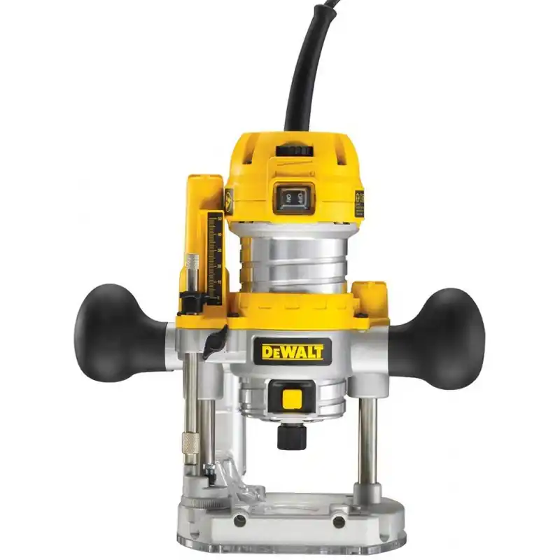 DeWALT D26203-QS Oberfräse mit 5-stufige Frästiefenvorwahl (900W/8mm) Sonderangebot