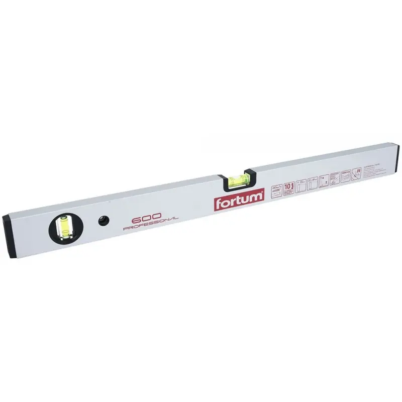 FORTUM Professional Wasserwaage 600mm 4783576 Top-Seller