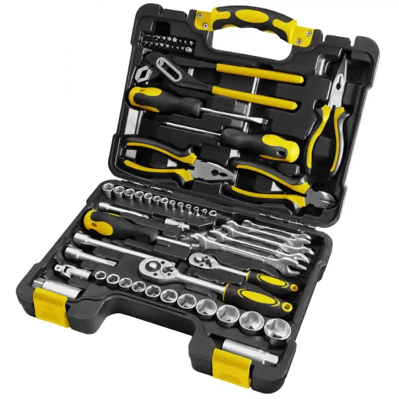 Jetzt Bestellen FIELDMANN FDG 5003-65R Werkzeugset 1/4 "und 3/8", 65-tlg. 50001387