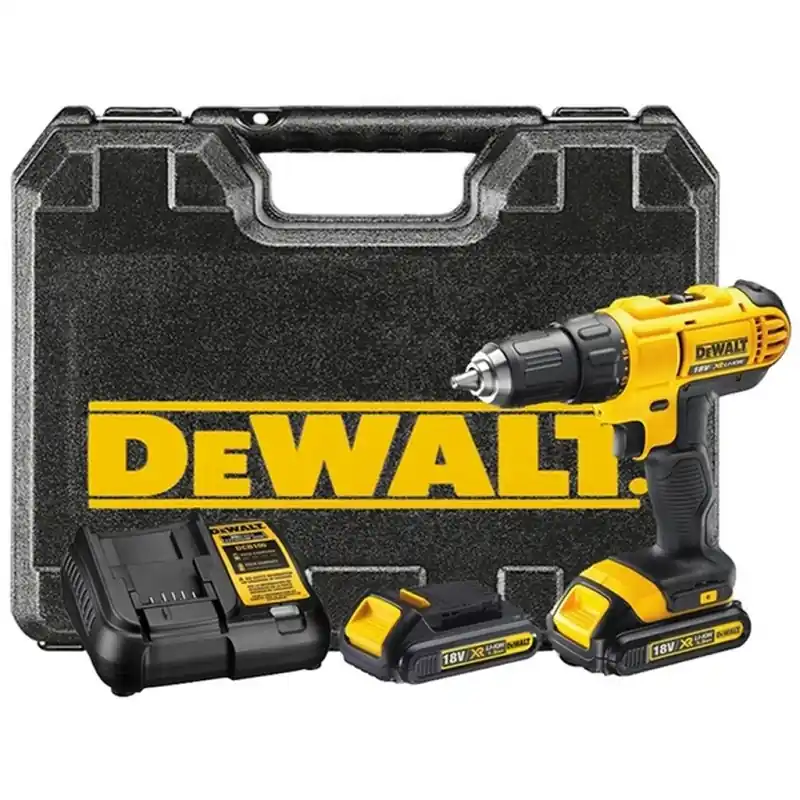 Neuheit DeWALT DCD771C2-QW Akku-Bohrschrauber XR (42Nm/18V/2x1,3Ah) koffer