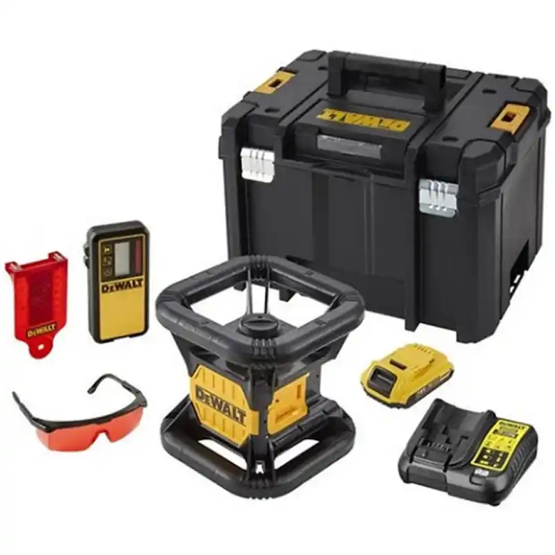 DeWALT DCE074D1R-QW Rotationslaser, Vertikal-Lot einfach, rot (18V/2,0Ah) Sale