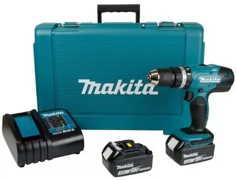 Makita DHP453SFE Akku-Schlagbohrschrauber Li-ion (2x3,0Ah/18V) Bestpreis