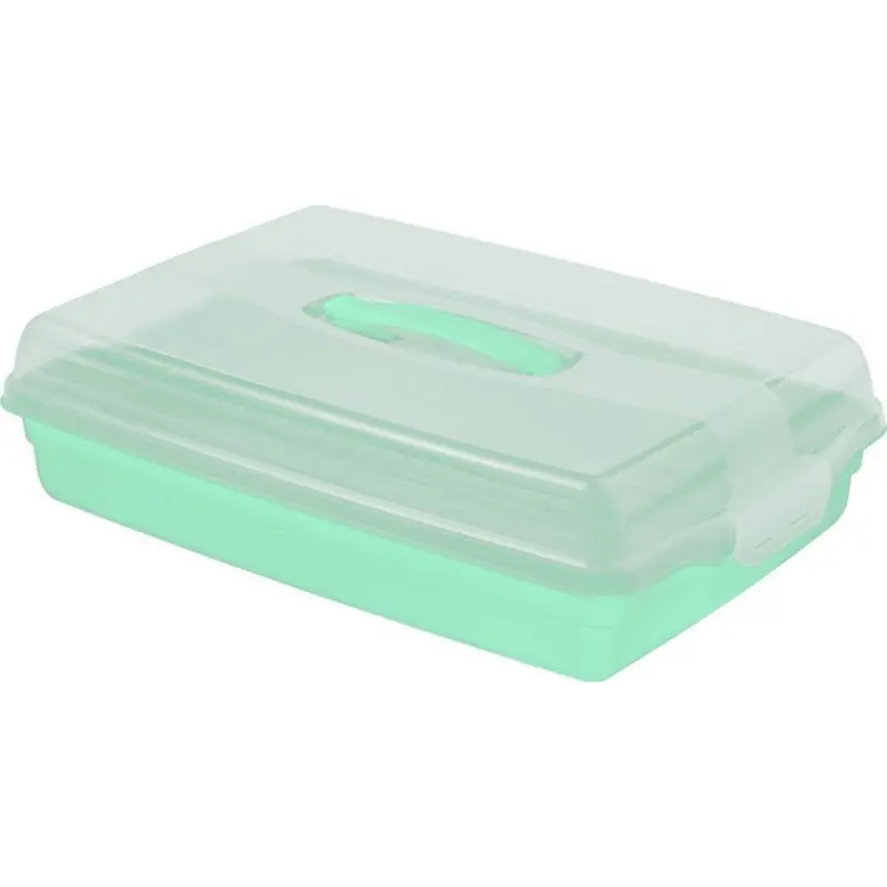 CURVER Kuchenbox, Transportbox 45 x 29,5 x 11,1 cm Mint 00415-Q29 Sonderangebot