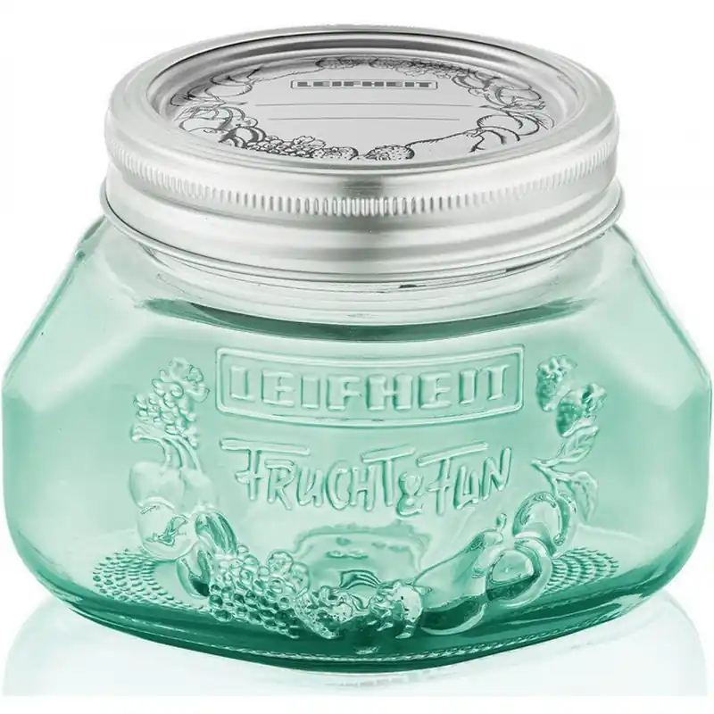 Markenprodukt LEIFHEIT Einmachglas Jungle Green mit 0,5 l 36316