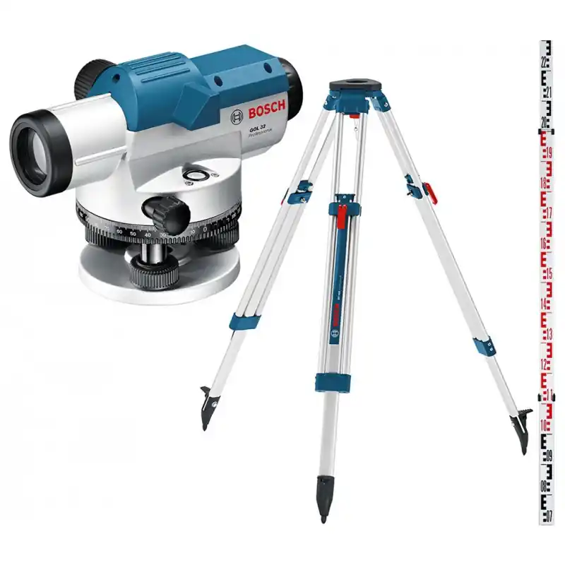 Schneller Versand BOSCH GOL 26 D Professional Optisches Nivelliergerät+Messlatte, 061599400E