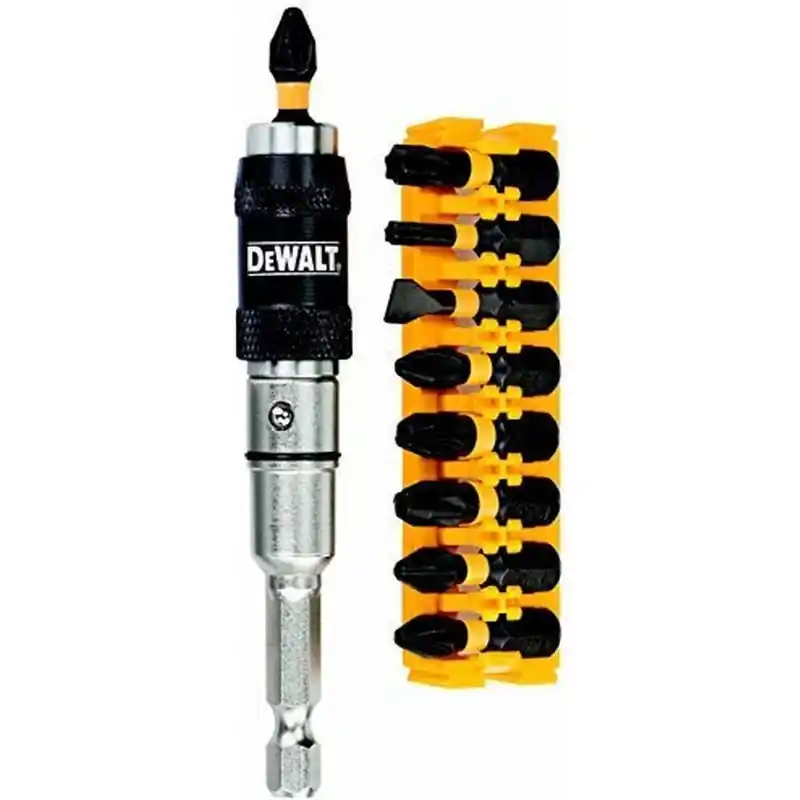 DeWALT DT70518T-QZ 10-teiliges Torsionsbit-Set mit -Winkeladapter Letzte Chance