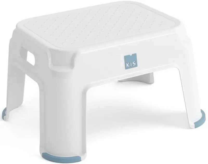 KIS BASIC Step Stool 36x43x24cm Weiß/Smoky Grey Günstig