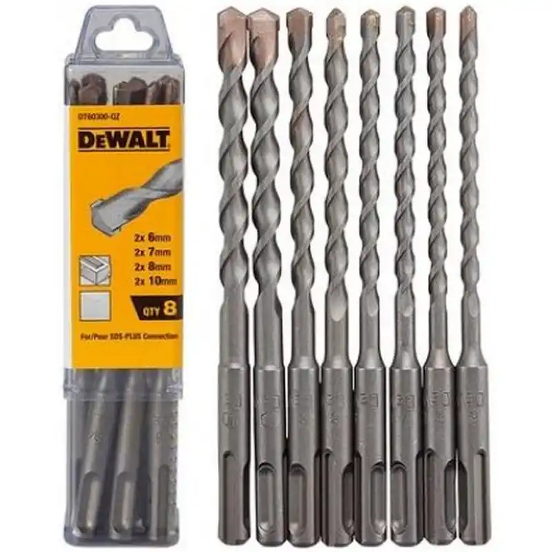 Direktkauf DeWALT DT60300-QZ Hammerbohrer-Set 8-tlg. SDS-plus