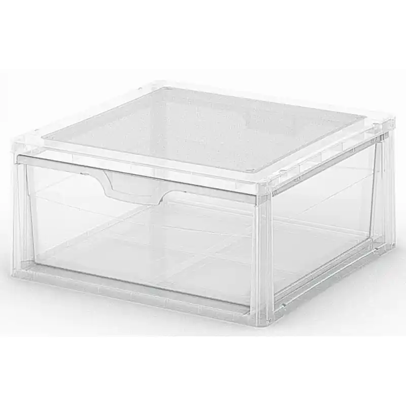Beliebt KIS SPIDER DRAWER 3 Schubladenbox, 39x39x18cm, 18L, transparent