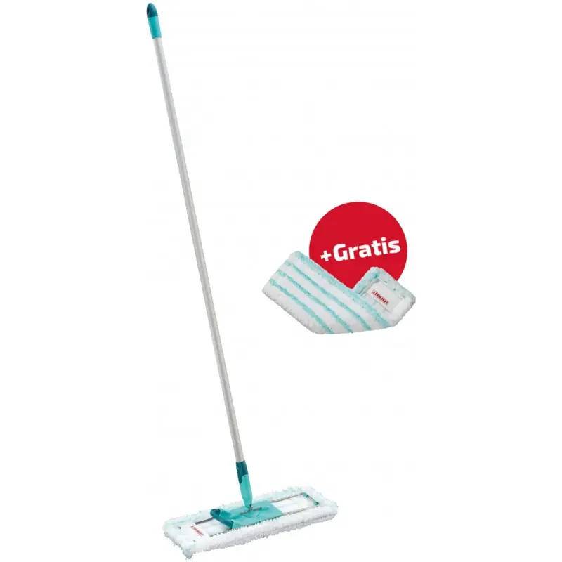 LEIFHEIT Profi micro duo XL Bodenwischer 42 cm mit Aluminiumstiel und Wischbezug 55028 Saisonangebot