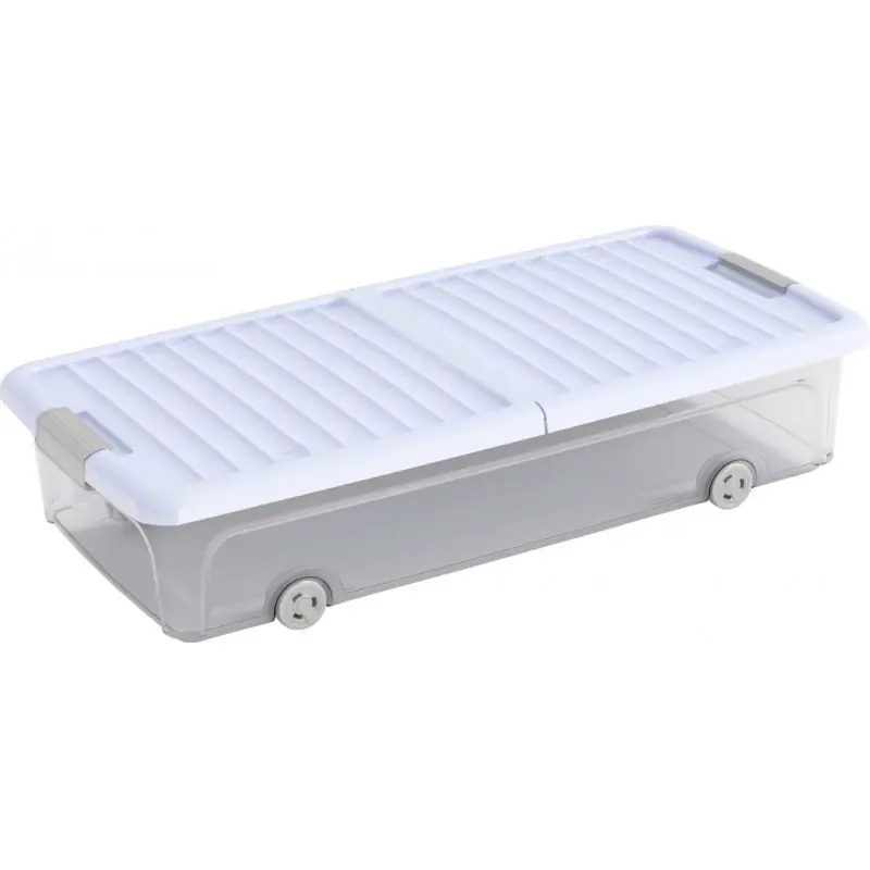 Top-Angebot KIS W BOX UNDERBED L 35L 74x37x16,5cm Transparent/Blueberry