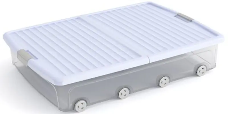 Finale Aktion KIS W BOX UNDERBED XL 55L 79x58x16,5cm Transparent/Blueberry