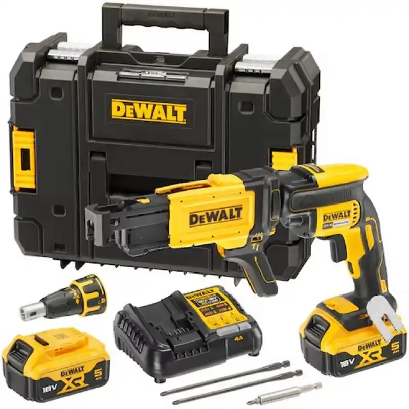 DeWALT DCF620P2K-QW Akku (2x 5,0Ah/18V) +DCF6202 Trockenbauschrauber Online Kaufen