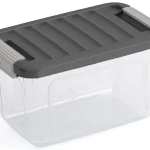 Sonderangebot KIS W BOX XS 5L 28x18x17cm Transparent/Grau