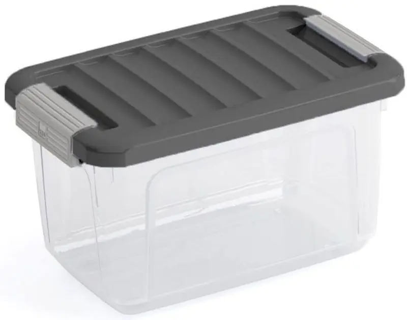 Sonderangebot KIS W BOX XS 5L 28x18x17cm Transparent/Grau