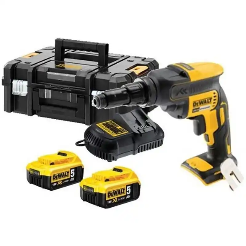 Sofort Bestellen DeWALT DCF622P2-QW Akku Schraubendreher für Trockenbau (30Nm/18V/2x5,0Ah) Tstak