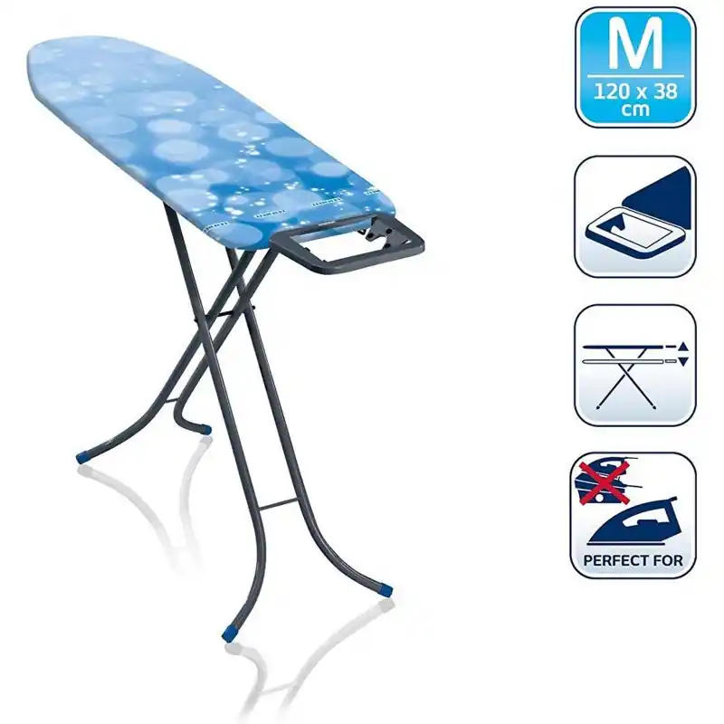 Online Kaufen LEIFHEIT Classic M Basic 60YE Bügeltisch grey blue 72437