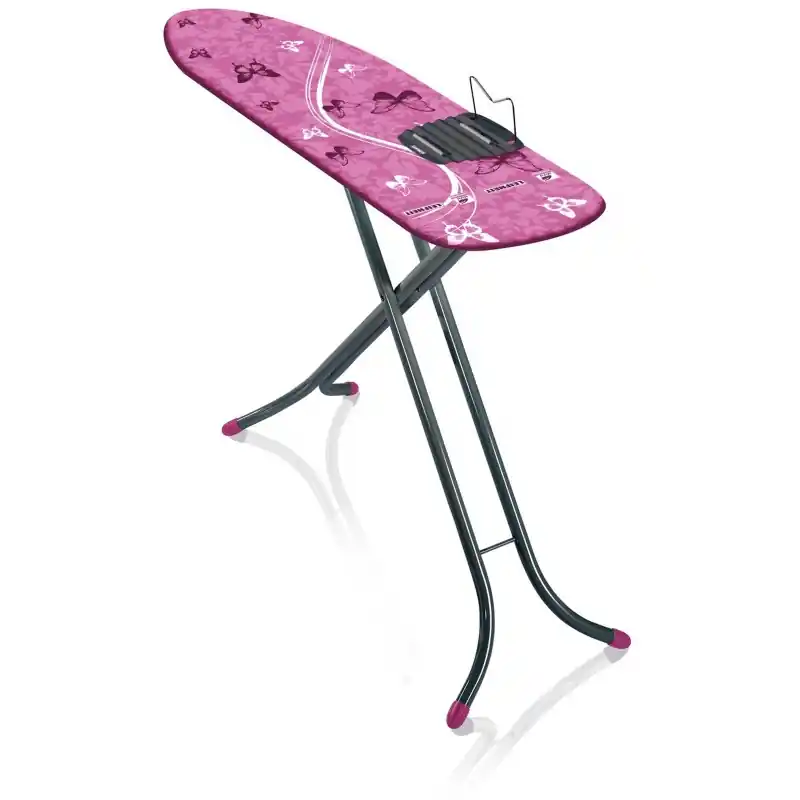 LEIFHEIT Bügeltisch Air Board M Shoulder Fit Compact grey pink 72442 Super-Preis