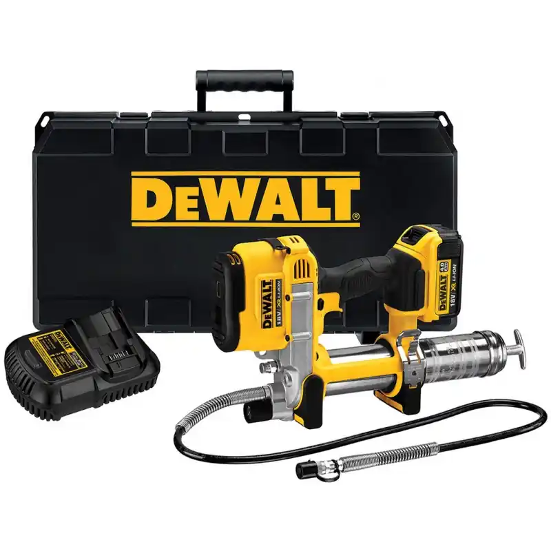 Expressversand DeWALT DCGG571M1-QW Akku-Fettpresse XR (690bar/18V/1x4,0Ah) Koffer