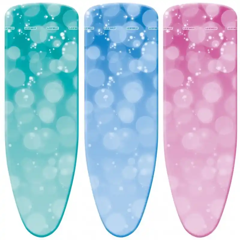 Super-Preis LEIFHEIT Ersatzbezug für Bügelbrett Baumwolle, blau/grün/pink 72454