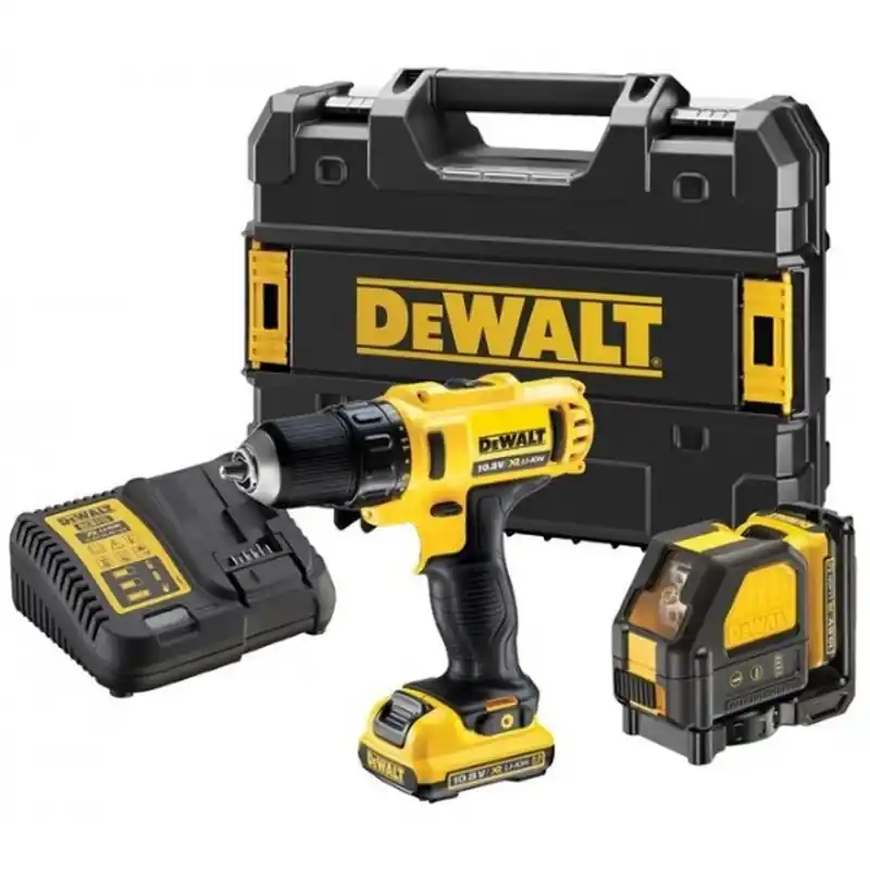 DeWALT Akku-Set 10,8 V / 2 Ah (DCD710/DCE088NR), DCK215D2T-QW Preiswert