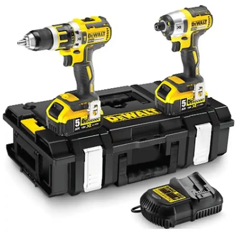 DeWALT Werkzeugset Akku-Schlagbohrschrauber DCD795 + Akku-Schlagschrauber DCF886 DCK250P2 Finale Aktion