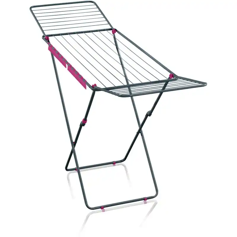 Neue Kollektion LEIFHEIT Classic 200 Easy 60YE Standtrockner grey pink 81666