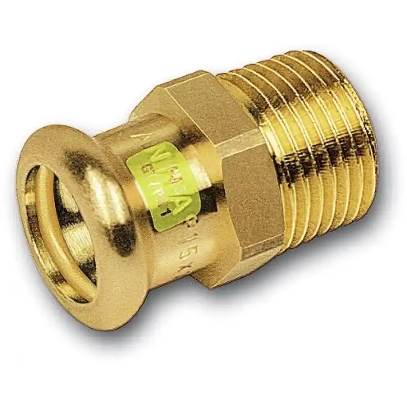 Top-Angebot Sanha Gas-Pressfitting , Übergangsmuffe -Nip. 18x3/4 Rotguss, Nr.?11243g, 92018181399